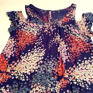 Lucky Brand Cold Shoulder Top